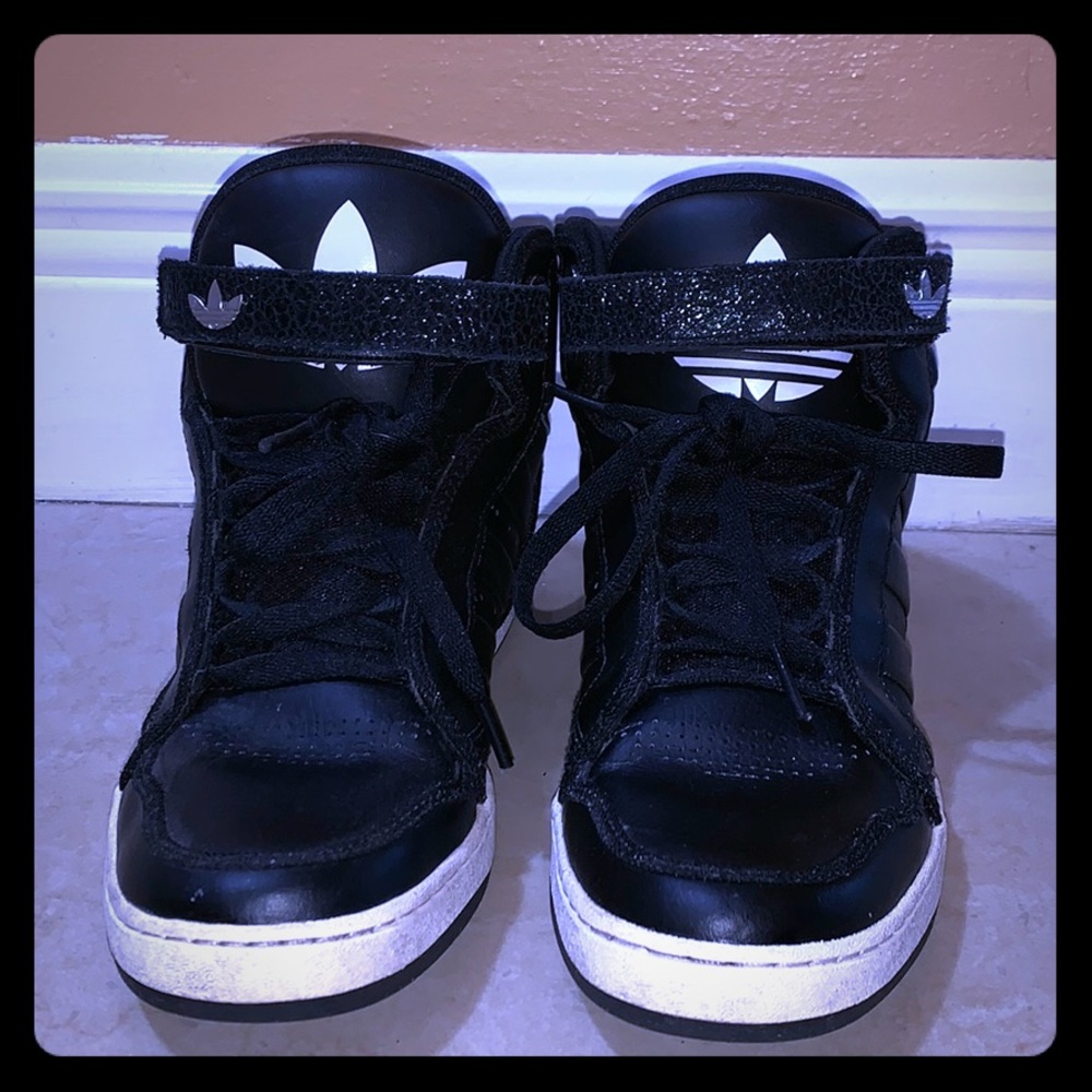 Adidas high top ortholite sneakers